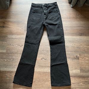 Zara Black Flare Denim